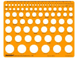 Li-1802 - Small Circles Inking Template