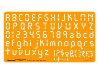 Li-3031 - Lettering Template (Digital) Letter Size ~ 20mm