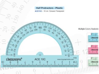 ACE10C-Protractor Half Circle 180-degree With Scale