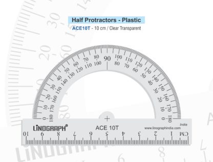 ACE10T-Protractor Half Circle 180-degree With Scale