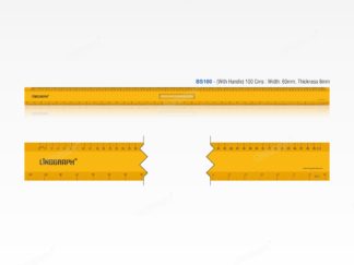 BS100-Board Ruler 100 Cms.( With Handle)