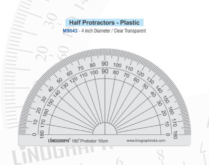 M9043-Protractor Half Circle 180-degree