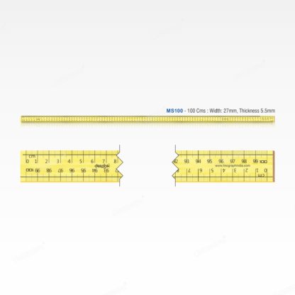 MS100-Wooden Scale 100 Cms Combined / Metric