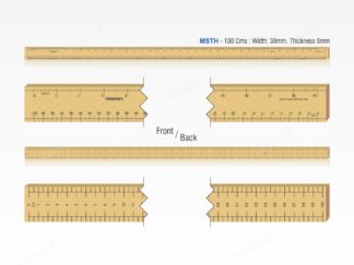 MSTH-Wooden Scale 100 Cms. (Superior)