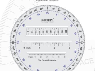 PP01-Percentage Protractor Full Circle 360-degree