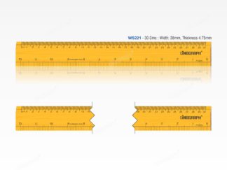 WS221-Wooden Ruler 30 Cms