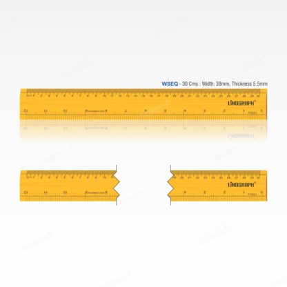 WSEQ-Wooden Ruler 30 Cms