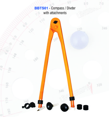 BBTS01 - Blackboard Plastic Compass-Divider 16"