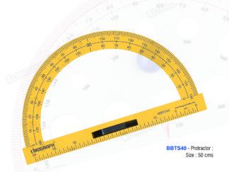 BBTS40 - Blackboard Plastic Protractor 40cms