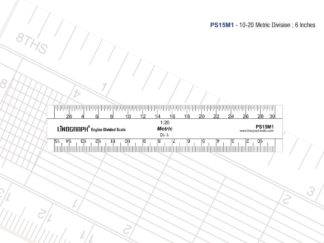 PS15M1 - Plotting Scale 15 cms  1:10-1:20 Metric