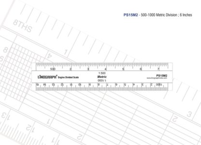 PS15M2 - Plotting Scale 15 cms  1:500-1:1000 Metric