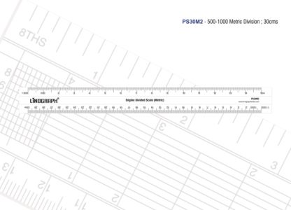 PS30M2 - Plotting Scale 30 cms  1:500-1:1000 Metric