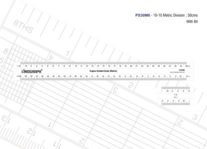 PS30M6 - Plotting Scale 30 cms  1:10-1:10 Metric