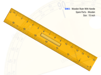 SW3 - Blackboard Wooden Scale 15"