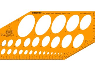 Li-1846 - 35-16' Isometric Ellipse Template (28)