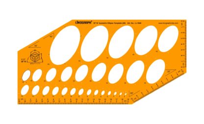 Li-1846 - 35-16' Isometric Ellipse Template (28)