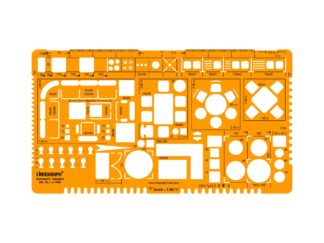 Li-1849 - Architect's Template , Scale 1:50