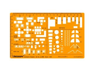 Li-1855 - Architect's Template , Scale 1:100