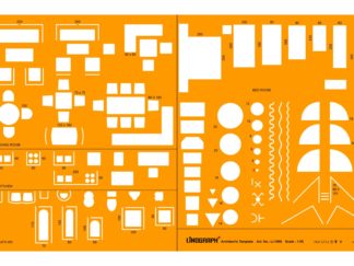 Li-1856 - Architect's Template , Scale 1:50