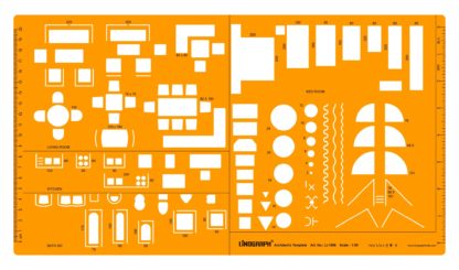 Li-1856 - Architect's Template , Scale 1:50