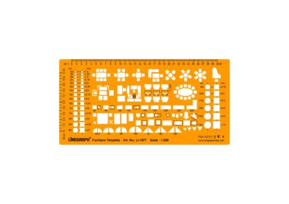 Li-1877 - Furniture Template, Scale1:200