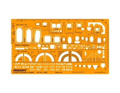 Li-1885 - Architect's Combination Template