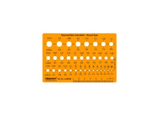 Li-2070A - Diamond Size Calculator - Round Type