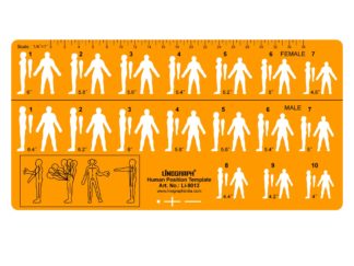 Li-8013 - Human Position Template