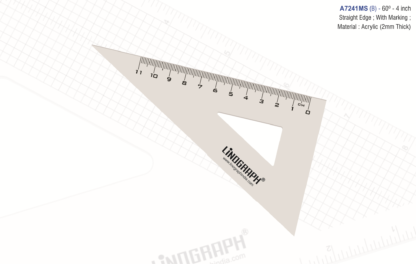 A7241MSB-Set Square 60 Degree 4 Inch