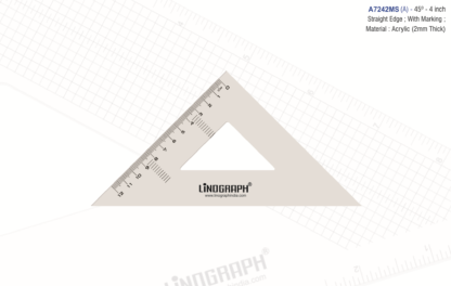 A7242MSA-Set Square 45 Degree 4 Inch