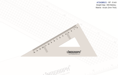 A7242MSB-Set Square 60 Degree 6 Inch