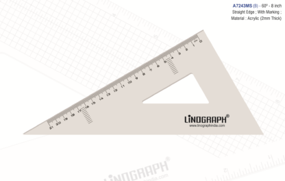 A7243MSB-Set Square 60 Degree 8 Inch