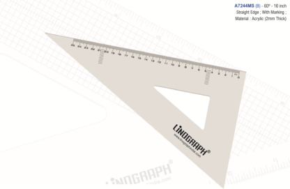 A7244MSB-Set Square 60 Degree 10 Inch