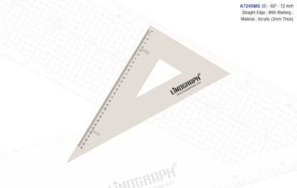 A7245MSB-Set Square 60 Degree 12 Inch