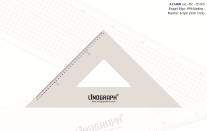 A7246MSA-Set Square 45 Degree 12 Inch