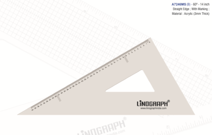 A7246MSB-Set Square 60 Degree 14 Inch