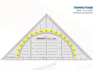 M7324-Geomtery Triangle 16cms