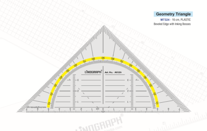 M7324-Geomtery Triangle 16cms