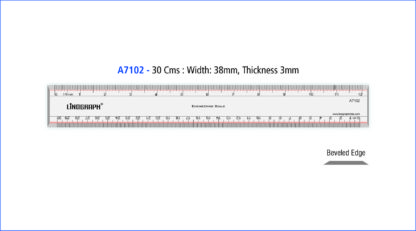 A7102-Ruler 30 Cms.