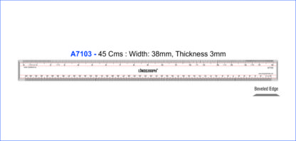 A7103-Ruler 45 Cms.