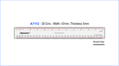 A7112-Ruler 30 Cms.