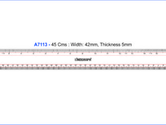 A7113-Ruler 45 Cms.