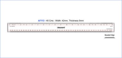 A7113-Ruler 45 Cms.