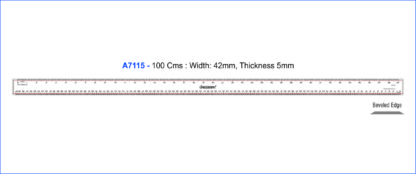 A7115-Ruler 100 Cms