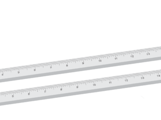 A7123-Square Ruler 45 Cms.