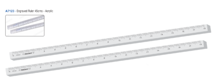 A7123-Square Ruler 45 Cms.