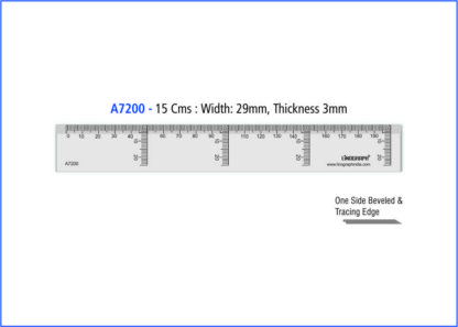 A7200-Ruler 15 Cms.