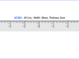 A7202-Ruler 40 Cms.