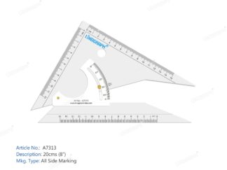 A7313-Adjustable Set Square 20 cms (8")