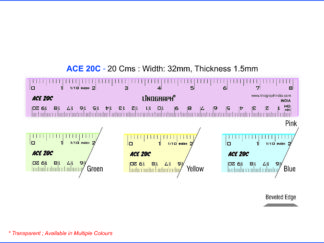 ACE20C - Ruler 20cms